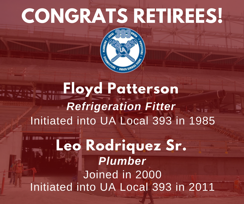May 2017 Retirees Local 393